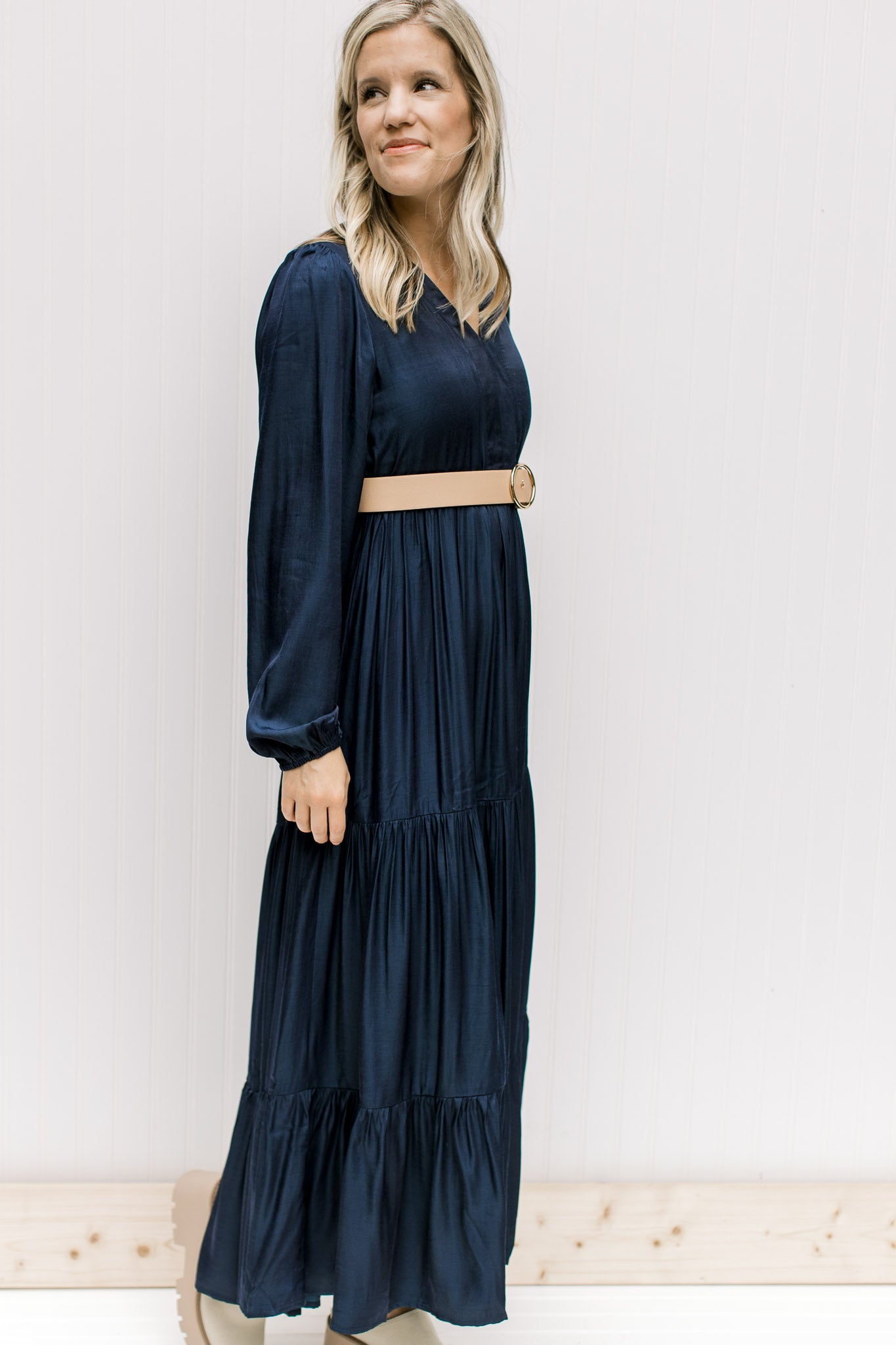 X Deep Night Navy Dress