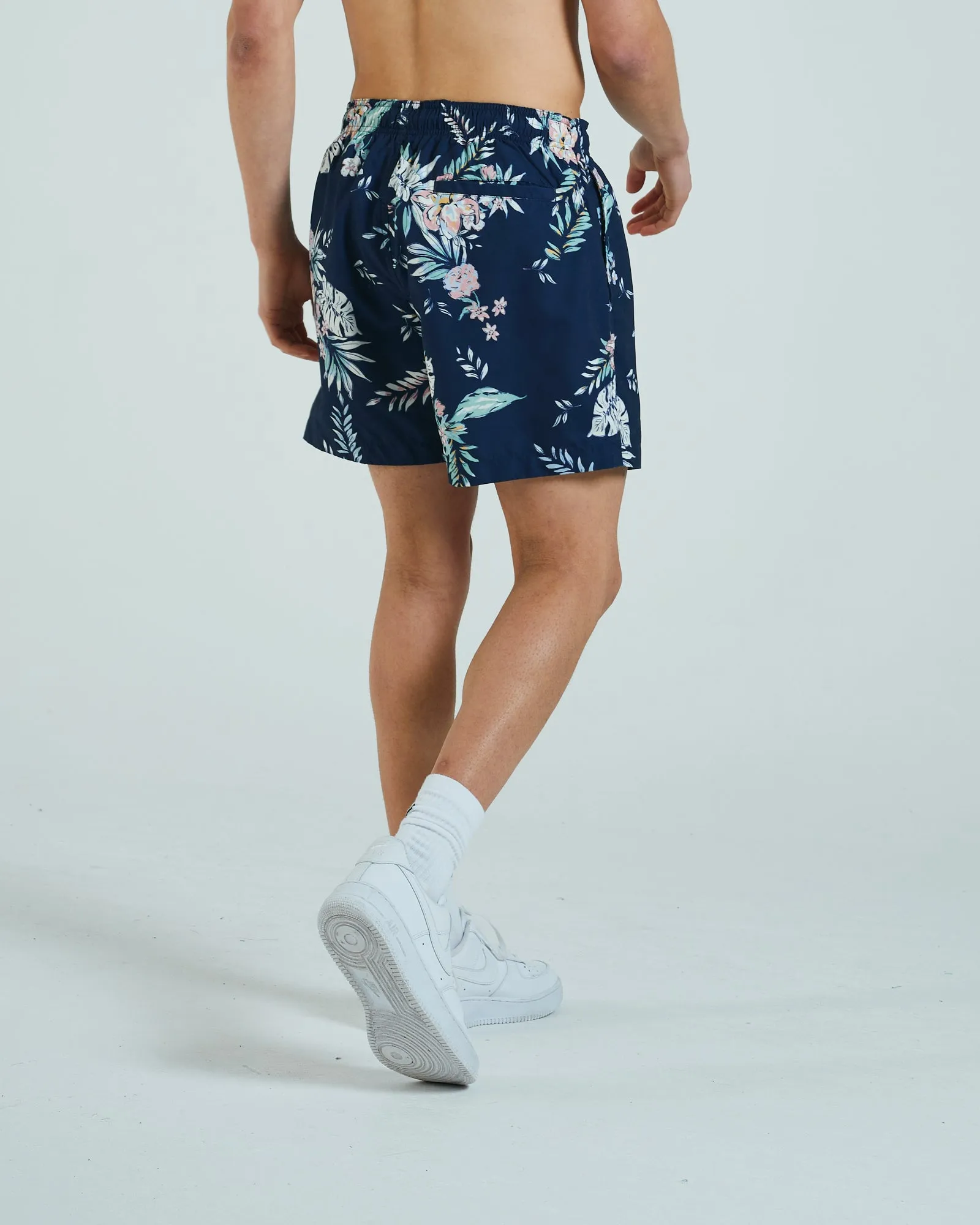 Zach Swim Short Floral Print